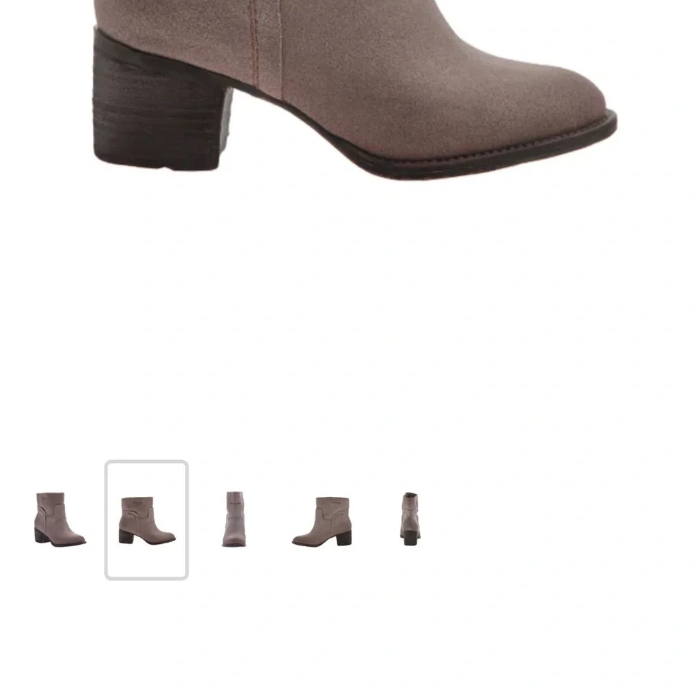 OTBT Urban Leather Stone /Taupe Boots | Brown Booties | Women's Size 6
